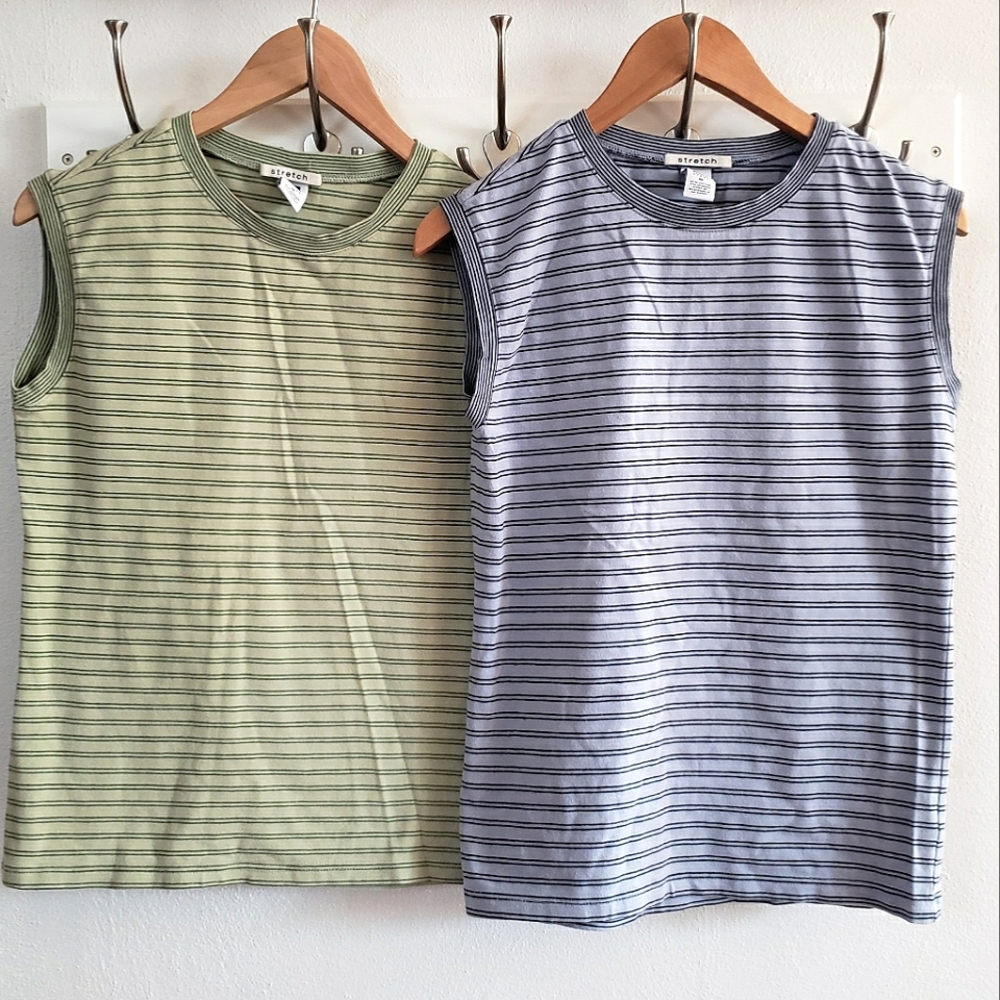 2 Pack Sleeveless Tops